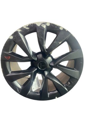  Tesla Model x Black 20x9.5 5-Spoke Double Aluminum Wheel (Used OEM)