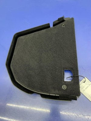 2017-2023 Porsche Panamera Black Storage Cover Tray Carpet - Rear (Used OEM)