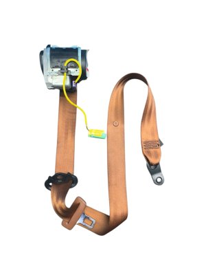 2006-2012 Bentley Continental Tan Seat Belt Assembly - Front (Used OEM)