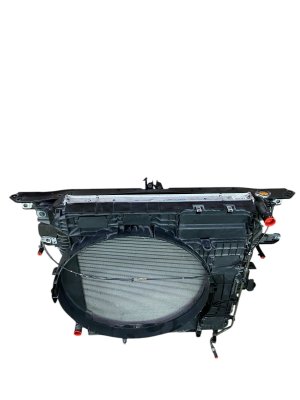 2011-2013 INFINITI QX56 Radiator Condenser Fan Shroud Assembly (Used OEM)