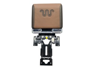 2021-2024 Ford F-150 Java (Brown) Center Console Folding Armrest Workstation Storage Lid Assembly (Used OEM)