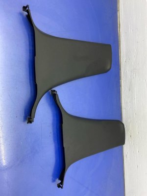 2023-2025 Honda HR-V Black Interior Lower B-Pillar Trim Cover Panel Set (Used OEM)