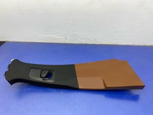 2011-2018 Porsche Cayenne Black Upper and Lower B-Pillar Trim Panel Set - Right (Passenger) (Used OEM)