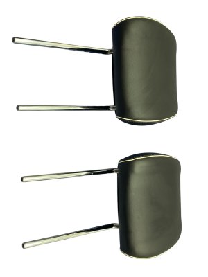 2021-2024 Genesis GV80 Black Seat Headrest Pair - Front, Right (Passenger) (Used OEM)