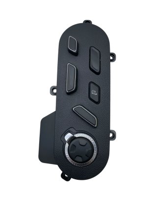 2023-2025 Genesis GV60 Black Power Seat Switch with Power Bolster - Front (Used OEM)