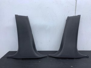 2014-2016 Mercedes-Benz E500 Black Lower B-Pillar Trim Panel Set (Used OEM)