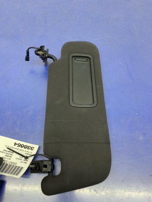 2017-2020 Maserati Levante Black Sun Visor with Mirror - Front, Right (Passenger) (Used OEM)