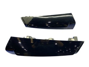 2021-2025 GMC Yukon Black D-Pillar Exterior Body Molding Panel Set - Rear (Used OEM)