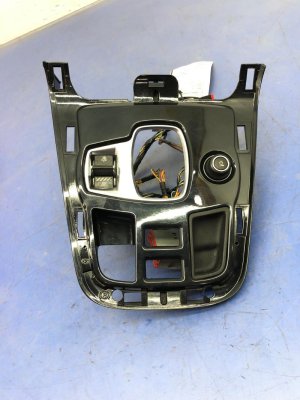 2014-2020 Jaguar F-Type Center Console Shifter Trim Panel with Mode Controller Switches (Used OEM)