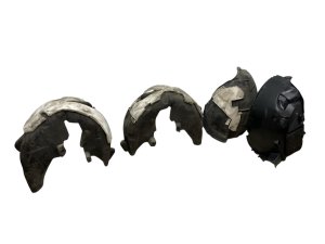 2018-2020 Jaguar E-Pace Front and Rear Inner Fender Liner Set (Used OEM)
