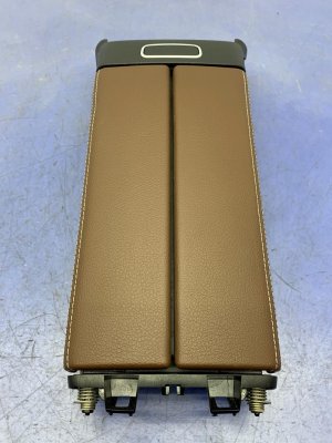 2020-2025 Mercedes-Benz GLB250 Brown Center Console Armrest Lid (Used OEM)