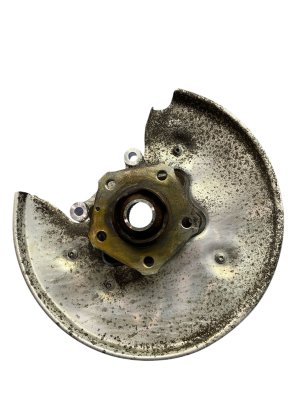 2019-2021 Porsche Macan Spindle Knuckle and Wheel Hub Assembly - Rear, Right (Passenger) (Used OEM)