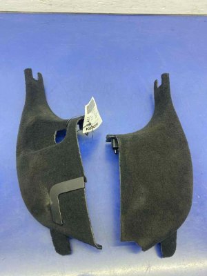 2014-2024 Jaguar F-Type Lower Kick Panel Trim Set - Front (Used OEM)