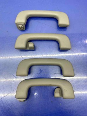 2019-2023 Hyundai Santa Fe Gray Interior Roof Grab Handle Set - Front (Used OEM)