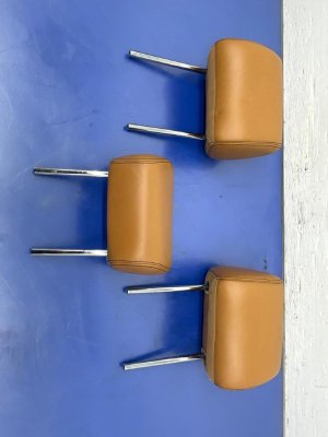 2010-2019 Jaguar XJ Tan Seat Headrest Set - Rear, Left (Driver) (Used OEM)