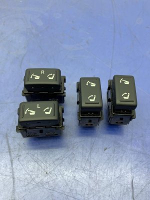 2017-2024 INFINITI QX80 Rear Quarter Trim Mounted Power Folding Seat Switch (Used OEM)