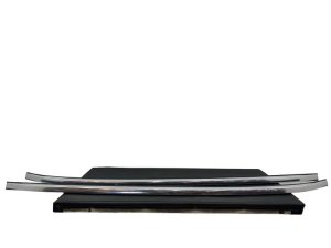 2022-2026 Genesis GV70 Chrome Upper Roof Luggage Rack Rail Set (Used OEM)