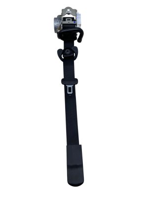 2019-2022 BMW X7 Black Second Row Seat Belt Assembly - Rear, Left (Driver) (Used OEM)