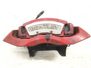2008-2011 Bentley Continental Red Disc Brake Caliper - Front, Right (Passenger) (Used OEM)