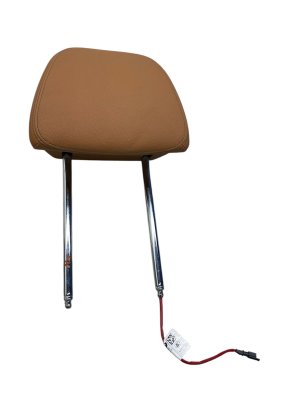 2020-2023 BMW X6 Tan Multi-Contour Ventilated & Massage Seat Headrest - Front, Right (Passenger) (Used OEM)
