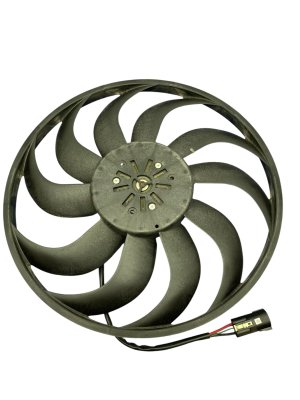 2020-2024 Ford Police Interceptor Utility Heavy-Duty A/C Condenser Fan Motor and Fan Assembly (Used OEM)