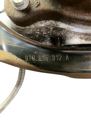 2019-2024 Porsche Cayenne Steering Knuckle and Wheel Hub Assembly - Front, Right (Passenger) (Used OEM)