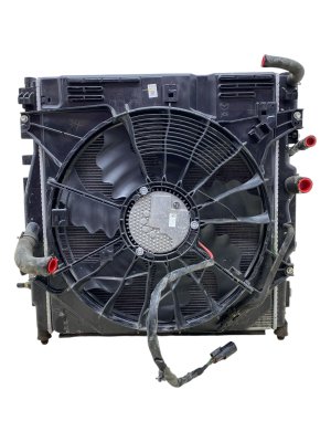 2025 Mazda CX-70 Radiator and A/C Condenser Cooling Fan Assembly (Used OEM)
