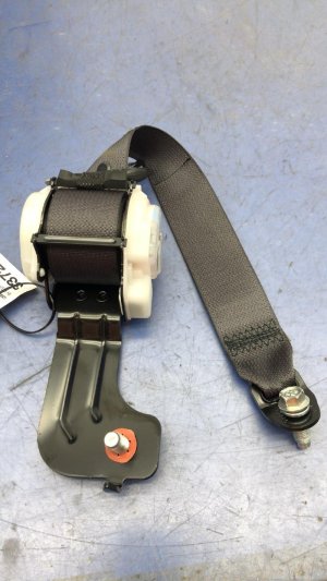 2017-2020 Genesis G80 Black Seat Belt Assembly - Rear, Right (Passenger) (Used OEM)
