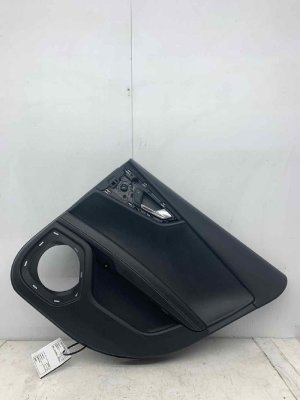 2013-2018 Audi S7 Black Door Interior Trim Panel Assembly - Rear, Right (Passenger) (Used OEM)