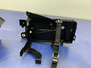 2019-2023 Volvo XC40 12-Volt Battery Tray with Bracket and Holder (Used OEM)