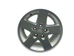 2019-2022 Jeep Wrangler Silver 17x7.5 5 U-Spoke Aluminum Wheel (Used OEM)