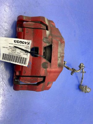 2014-2024 Jaguar F-Type Red Disc Brake Caliper for 15.00-Inch Rotors - Front, Right (Passenger) (Used OEM)