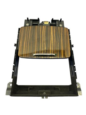 2017-2020 Maserati Levante Brown Center Console Storage Compartment Retractable Lid - Front (Used OEM)
