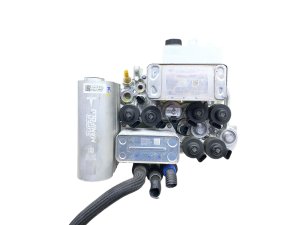  Tesla Model y AWD Supermanifold Refrigerant Chiller and Coolant Reservoir (Used OEM)