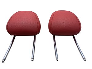 2019-2025 BMW M8 Red Seat Headrest Pair - Front, Right (Passenger) (Used OEM)