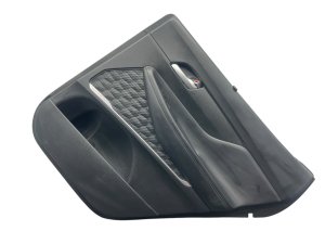2021-2023 Hyundai Santa Fe Black Door Interior Trim Panel - Rear, Right (Passenger) (Used OEM)