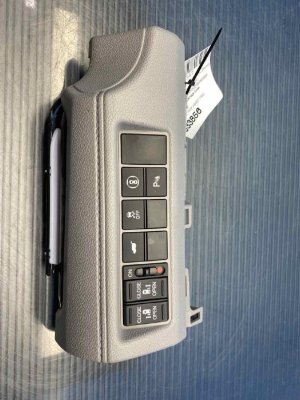 2018-2024 Honda Odyssey Gray Park Assist Traction Control and Door Switch Panel - Front, Left (Driver) (Used OEM)