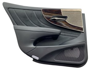 2018-2020 Lexus LS500 Black Door Interior Trim Panel with Mark Levinson Audio - Rear, Left (Driver) (Used OEM)