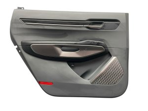 2024-2025 Kia EV9 Gray Door Interior Trim Panel - Rear, Left (Driver) (Used OEM)