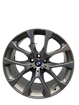 2020-2023 BMW X6 Silver 20x9 5 Y-Spoke Machined Silver Alloy Wheel (Used OEM)