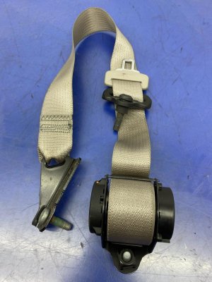 2022-2024 Jeep Wagoneer Tan 3rd Row Seat Belt Assembly - Rear, Left (Driver) (Used OEM)