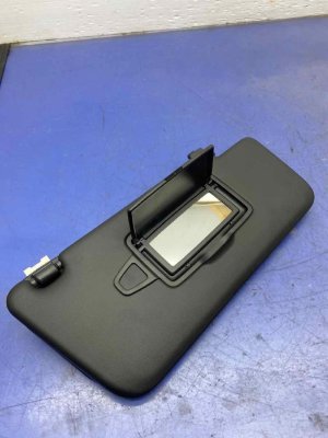 2012-2015 Mercedes-Benz ML350 Black Primary and Secondary Dual Blade Sun Visor - Front, Right (Passenger) (Used OEM)