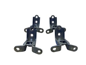 2021-2025 Kia K5 Blue Upper and Lower Door Hinge Set - Front, Right (Passenger) (Used OEM)