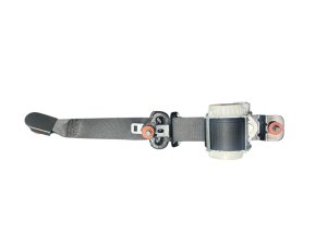 2021-2023 Hyundai Santa Fe Black Seat Belt Assembly - Rear, Left (Driver) (Used OEM)