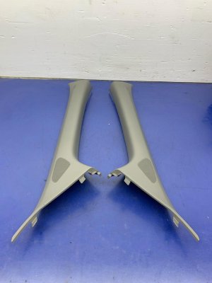 2018-2024 Honda Odyssey Gray A-Pillar Trim Cover with Tweeter Set - Front (Used OEM)