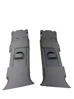 2016-2020 Cadillac CT6 Gray Upper B-Pillar Trim Cover Panel Set (Used OEM)