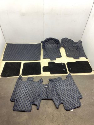 2021-2026 Ford Bronco Black Front and Rear Carpet Floor Mat Set (Used OEM)