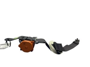 2021-2026 Kia Seltos Black Seat Belt Assembly - Rear, Left (Driver) (Used OEM)