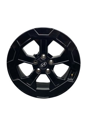 2024-2026 Hyundai Santa Fe Black 18-inch Painted Black Alloy Wheel (Used OEM)