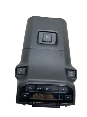 2024-2025 Toyota Grand Highlander Center Console Climate Control Switch Panel with USB and Power Outlet - Rear (Used OEM)